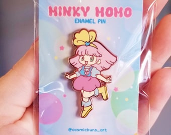 Kawaii Hard Enamel Pins - Magical Girl Pin - Minky Momo Anime Pin - Cute Pins