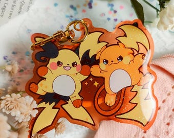 ポケモンレジェンドZ-A – メガライチュウX＆Y エナメルピン - アクリル