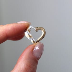 14K Gold Heart Charm | PENDANT ONLY | Vintage Estate Jewelry | Solid Pendant | Gifts her Box | Valentines | Charm Necklace