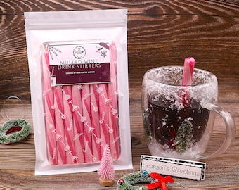 Mulled Wine Drink Stirrers - Secret Santa - Christmas Gift - Stocking Fillers - Gift For Her - Alcoholic Gifts - Festive Drinks