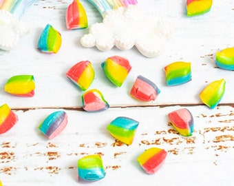 Rainbow Unicorn Humbugs, Fruity Handmade Sweets, 150g