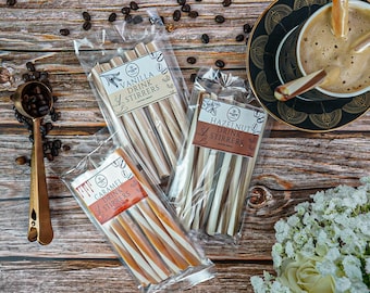 Coffee Drink Stirrers - Gift For Her - Gift For Him - Valentines Gift - Galentines Gift - Coffee Syrup - Birthday Gifts - Mother's Day Gift