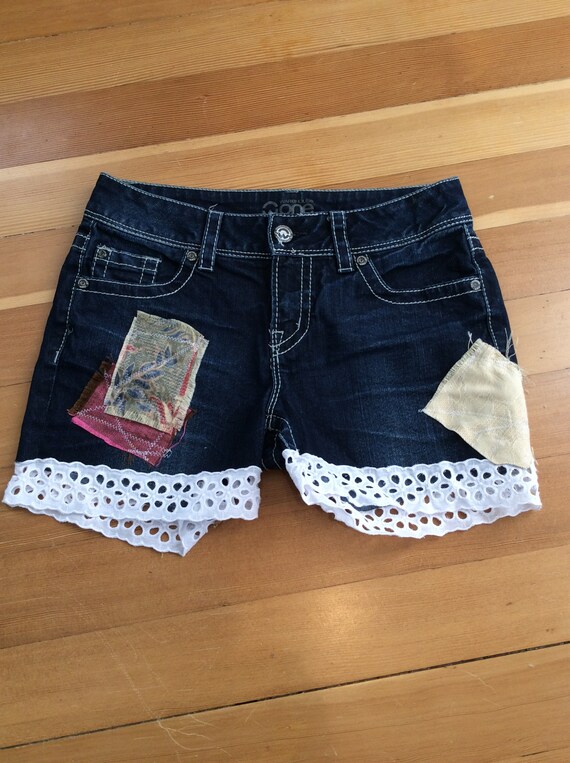 etsy denim shorts