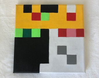 pix Smp Ranboo Minecraft Head dream smp sticker ranboo etsy