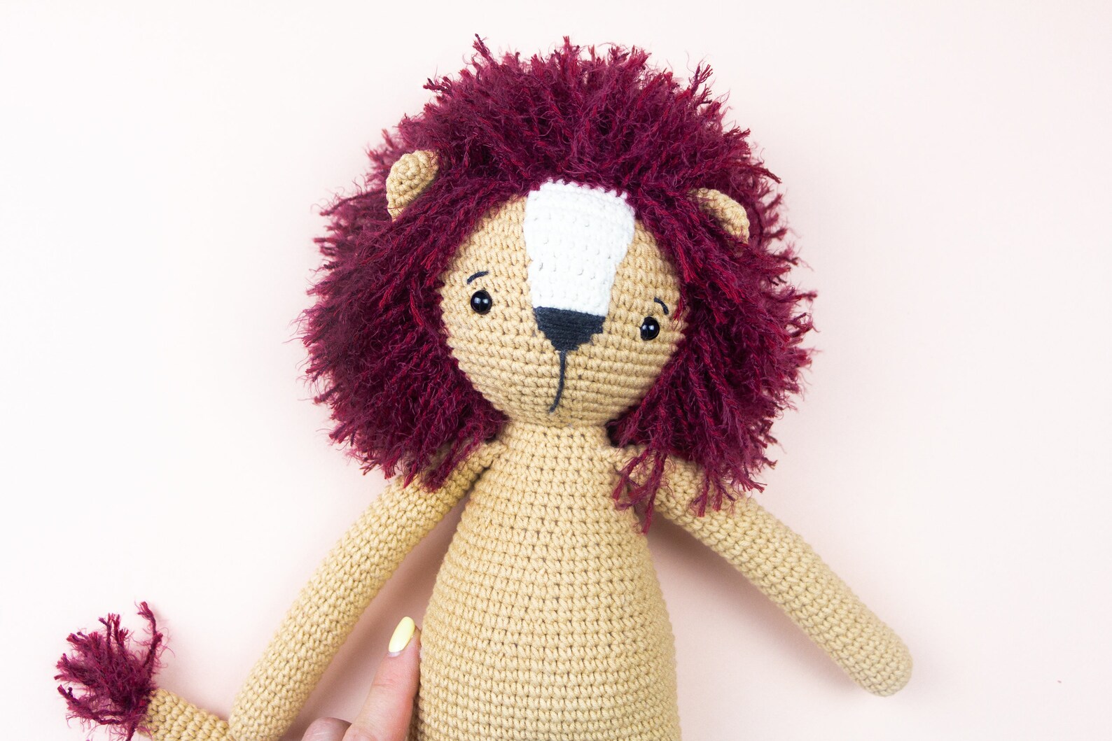 Lion toy large stuffed lion animal toy jungle animals toy Etsy