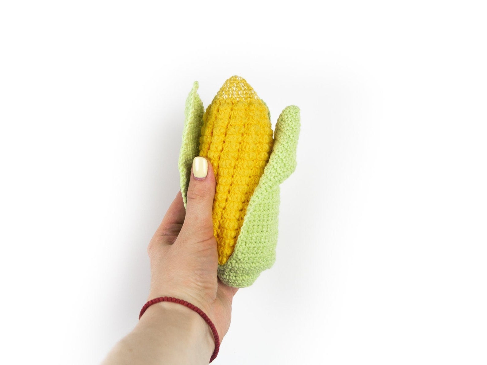 Corn toy stuffed corn knitted corn play food for kids Etsy