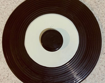 15cm große Schokoladen-Schallplatte
