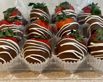 One Dz. Chocolate covered strawberries