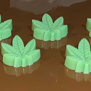 16 Piece Marajuana Leaf Chocolate Bites