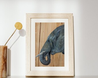 Elephant Giclee Print (unframed)