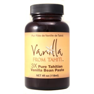 Tahitian Vanilla Bean Paste Triple Strength - 4fl oz