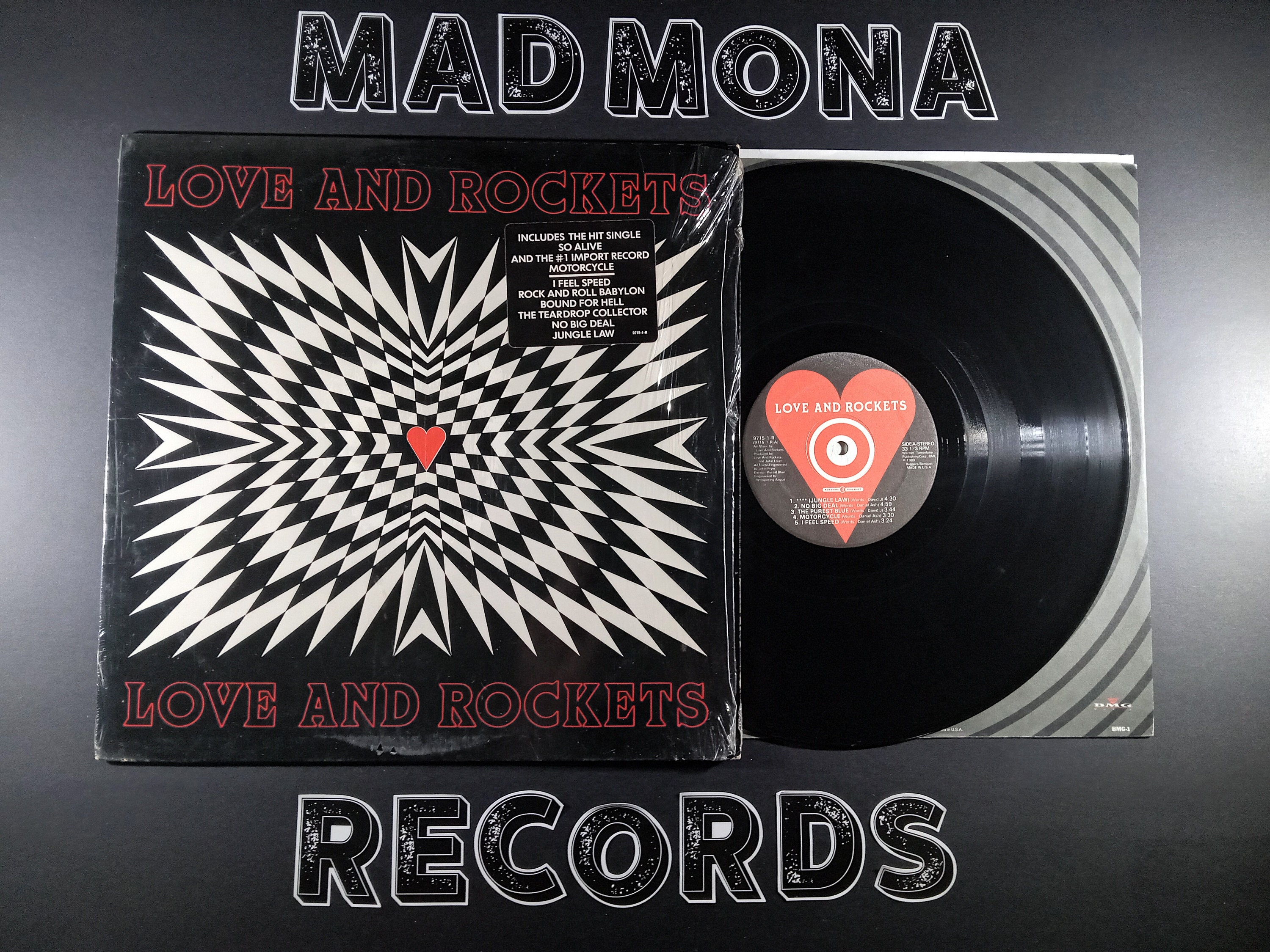 Love Rockets Lp - Etsy