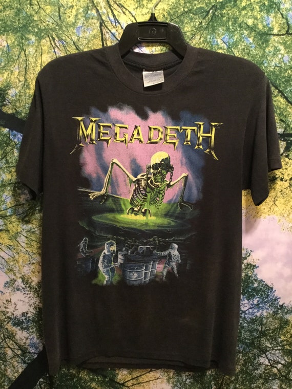 MEGADETH single stitch tee! Original 1989 t-shirt
