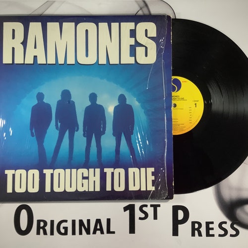 RAMONES Too Tough To Die LP original retailer vinyl record album