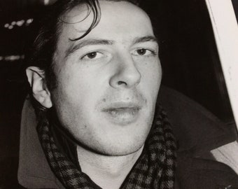 JOE STRUMMER original portrait photograph used in UK music magazine The Clash London Calling