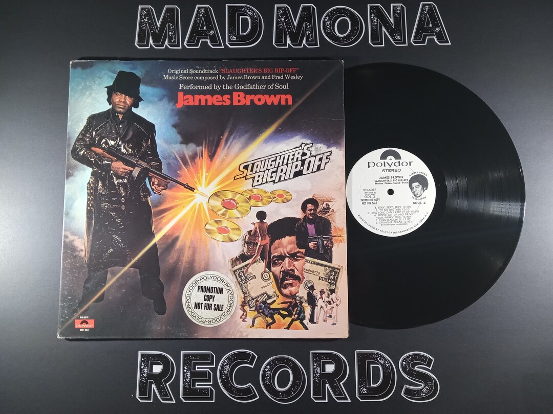 Slaughter Ripoff James Brown VG+ Slaughter's Big Rip off Vinyl Record Soundtrack Lp ...