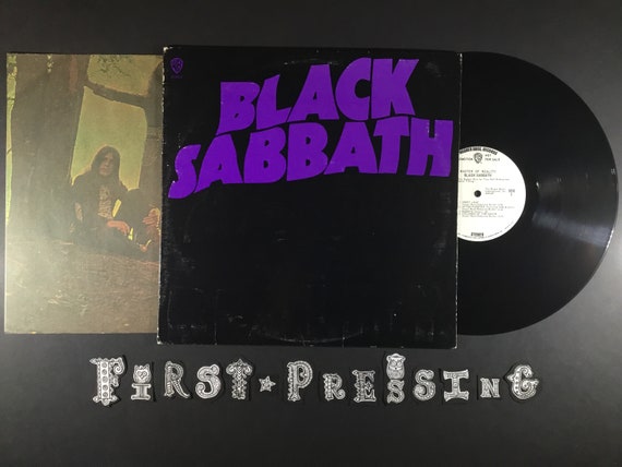 Promo SABBATH Master of Reality LP Original Vinyl Etsy