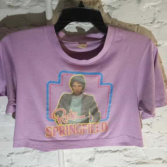 1979 Rick Springfield tee original tour shirt - image 1