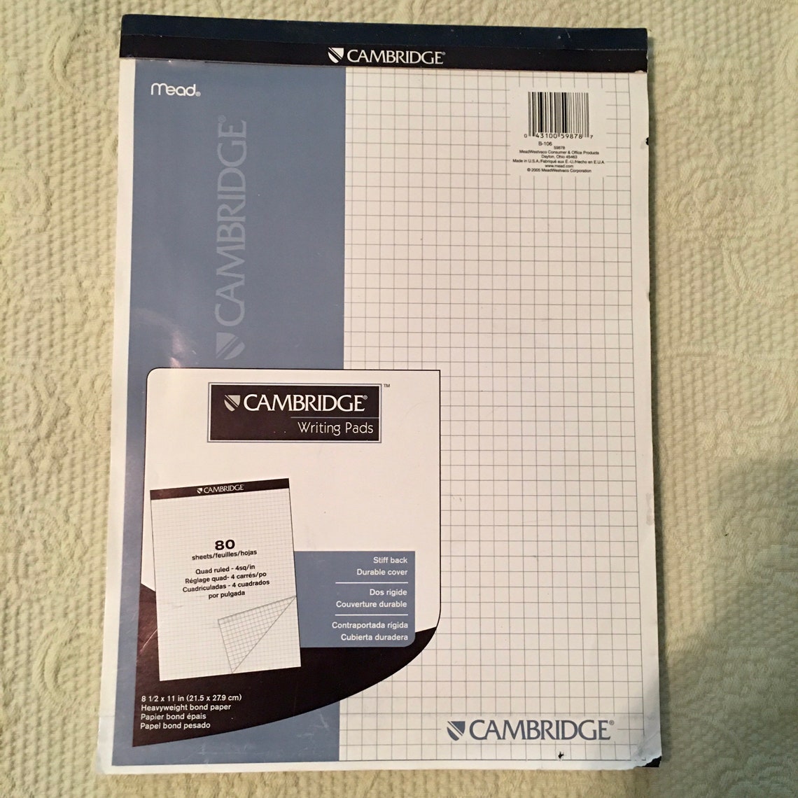 Quad Ruled Graph Paper Etsy