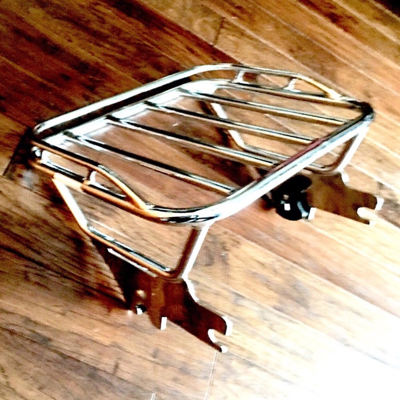 Motorcycle Luggage Rack Etsy