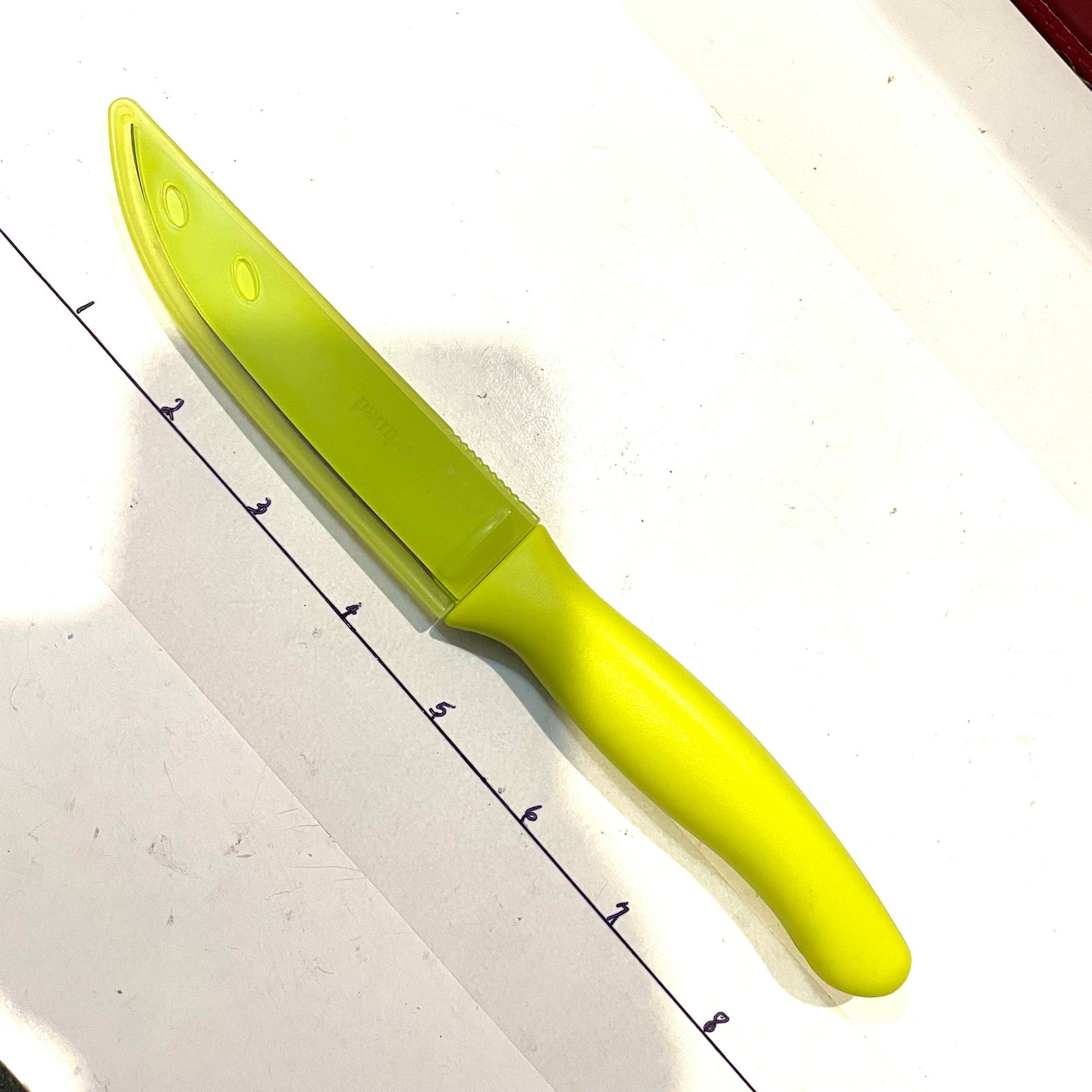 Pampered Chef Kitchen Knife with Sheath Etsy