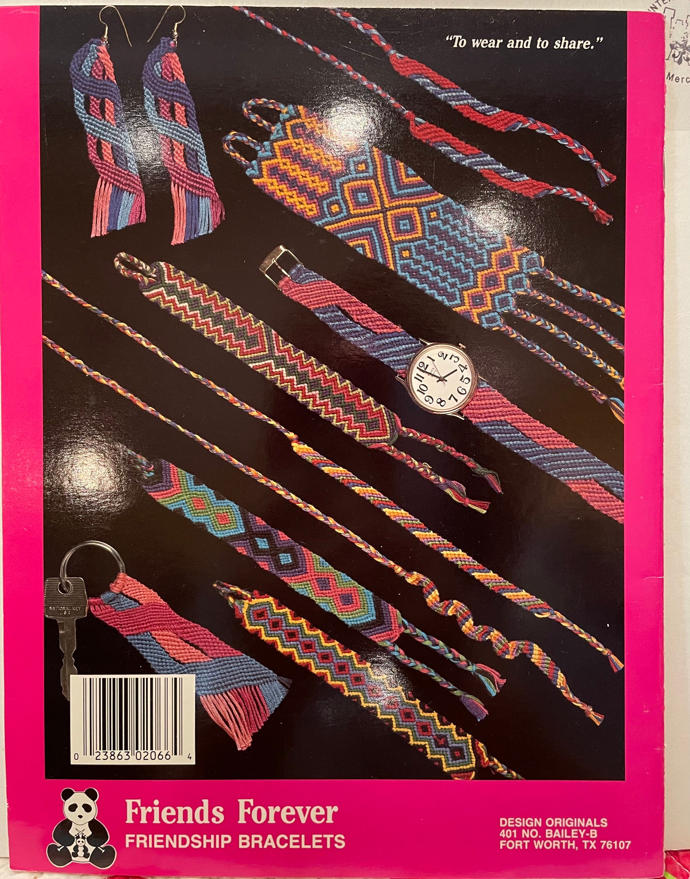 Beading Friendship Bracelets Book Etsy UK