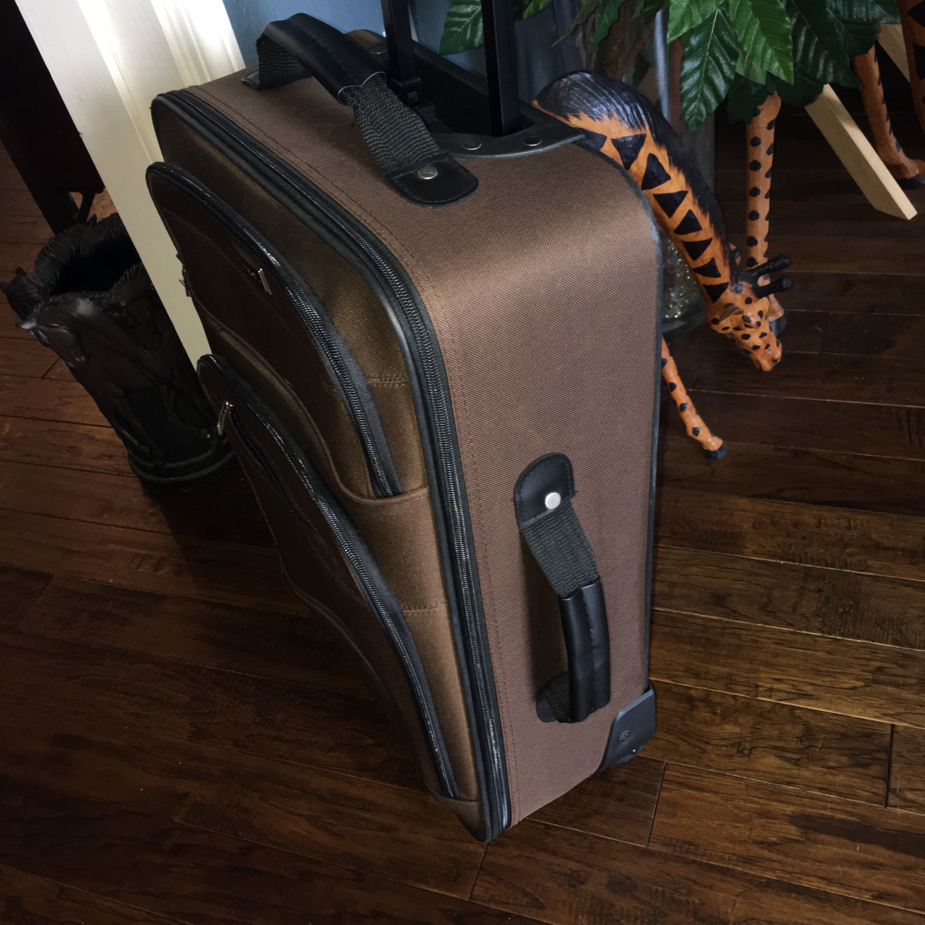 Protocol Rolling Luggage Carry On Etsy