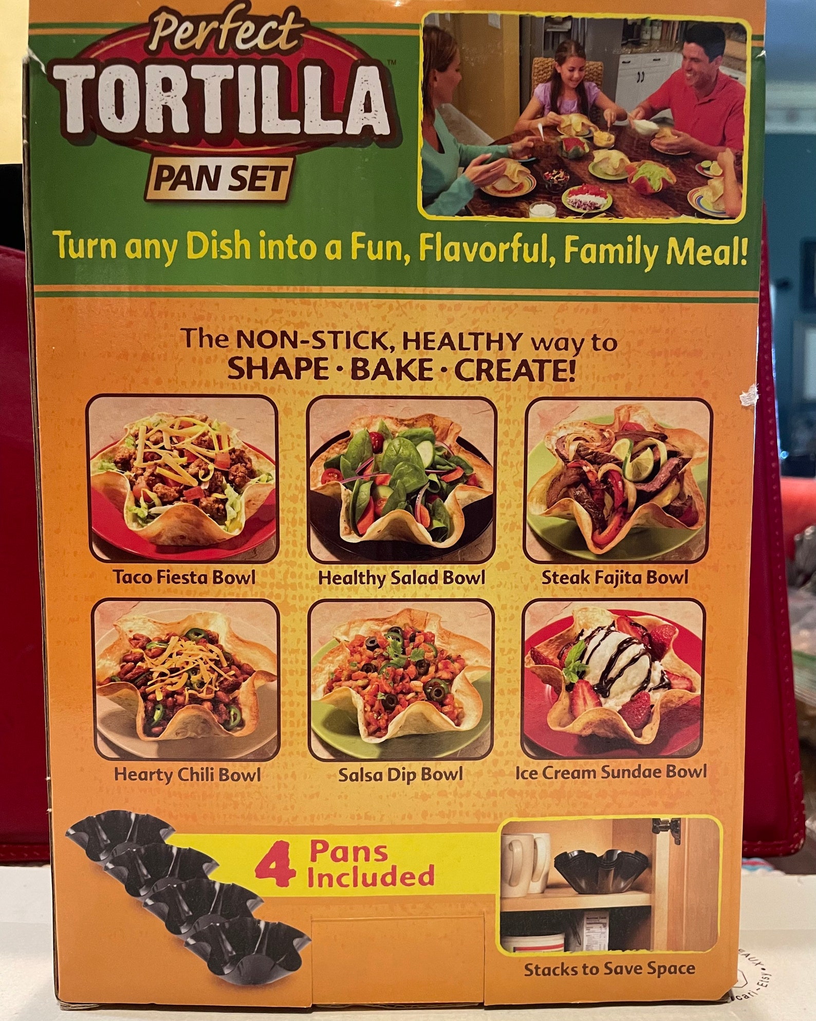 Set of 4 Tortilla Pans Etsy