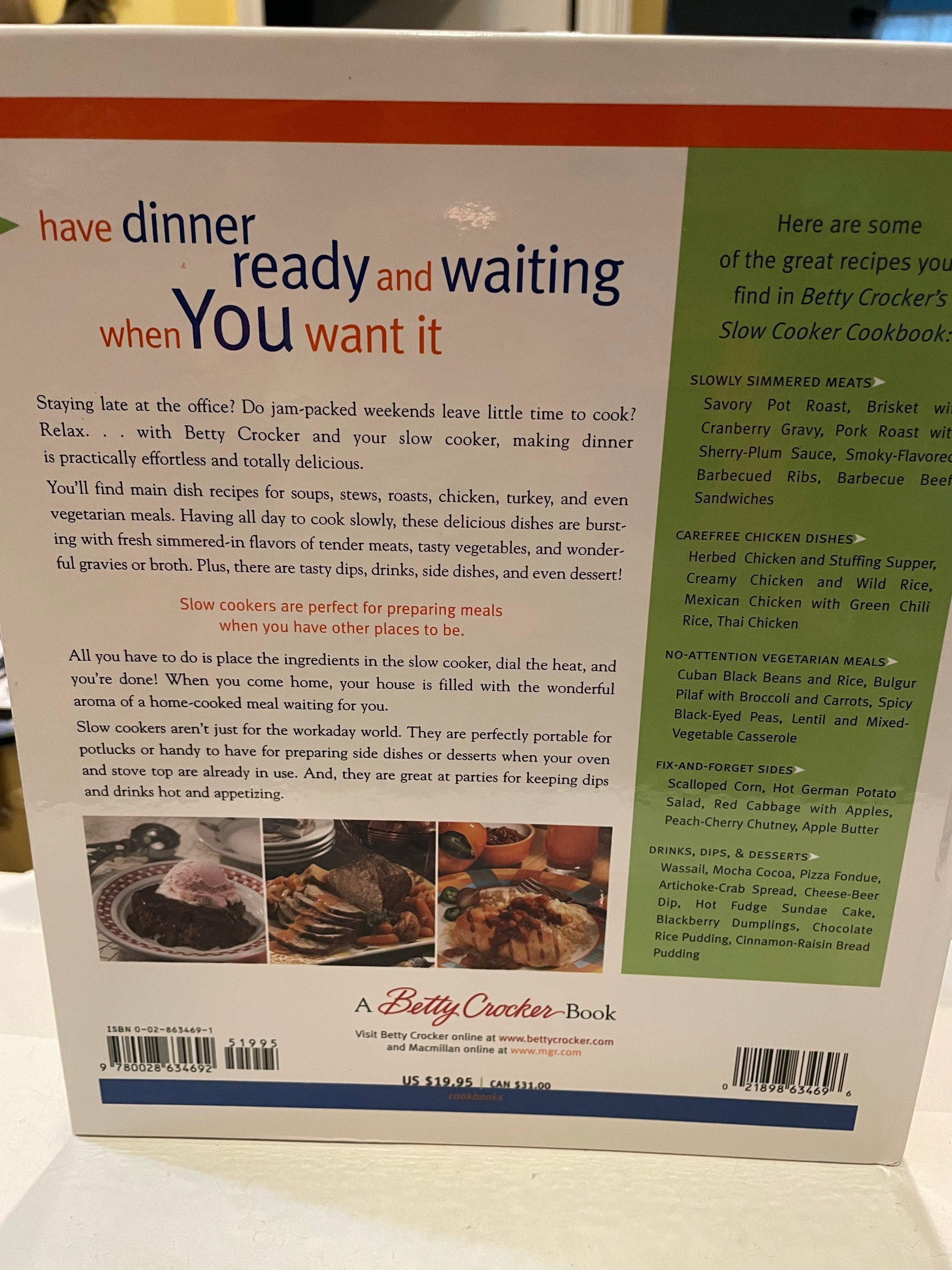 Betty Crockers Slow Cooker Cookbook Etsy