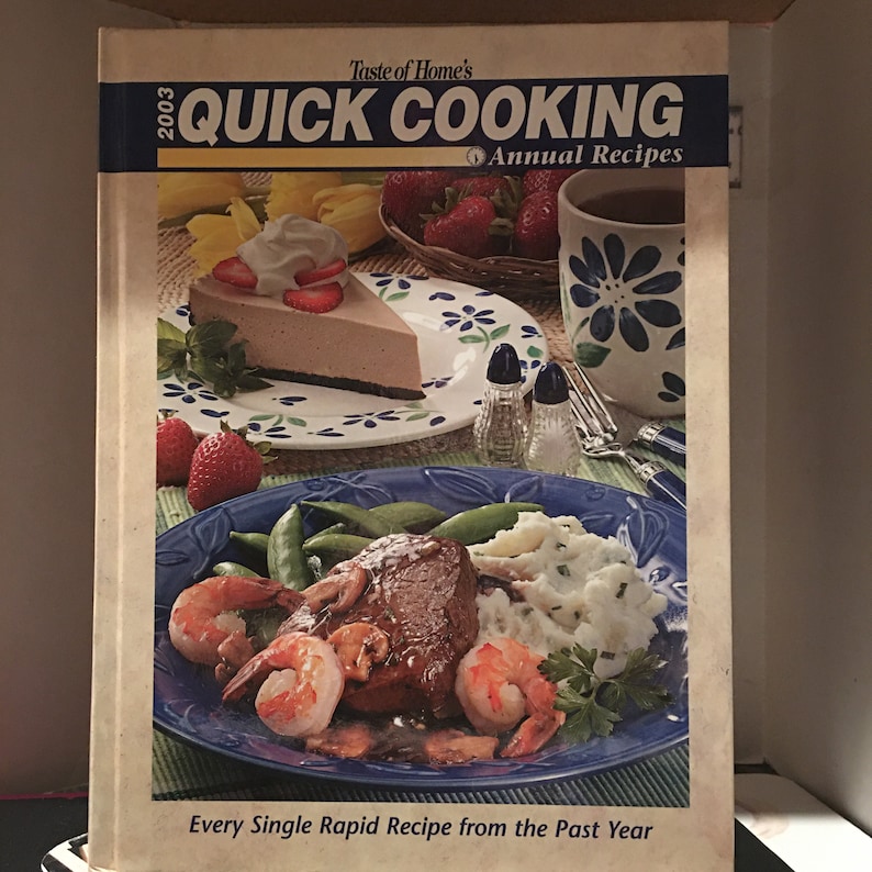 Taste of Home 2003 Quick Cooking Annual Recipes | Etsy