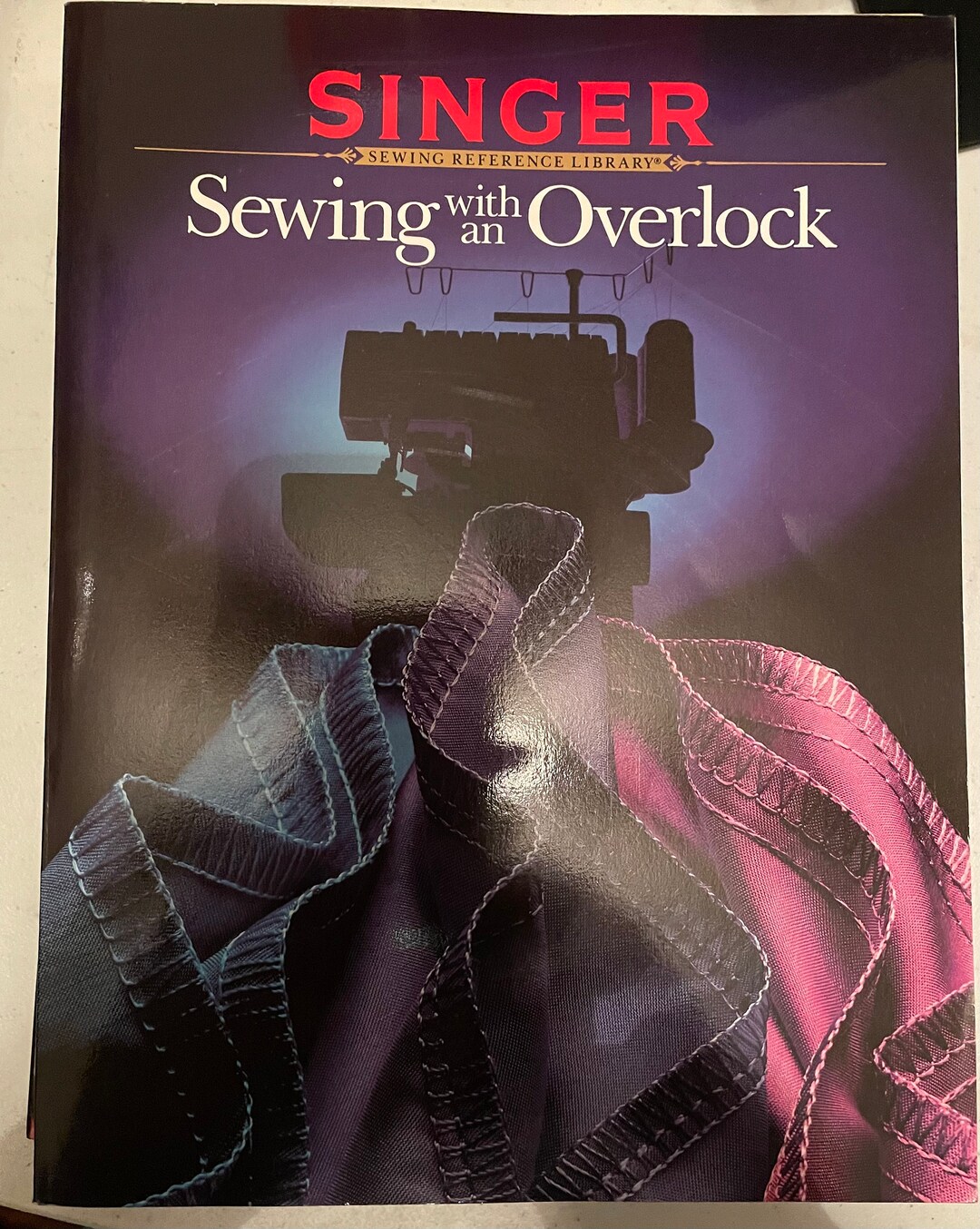 Singer Sewing With an Overlock Book Etsy