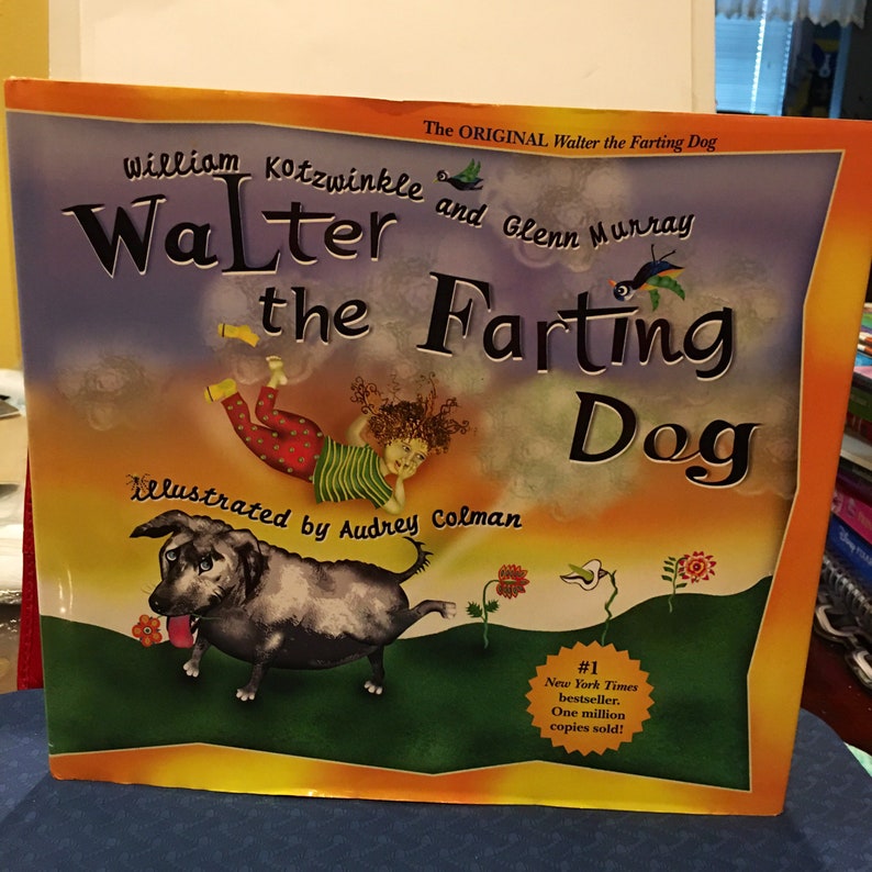 Childrens Book Walter the Farting Dog Choice Etsy