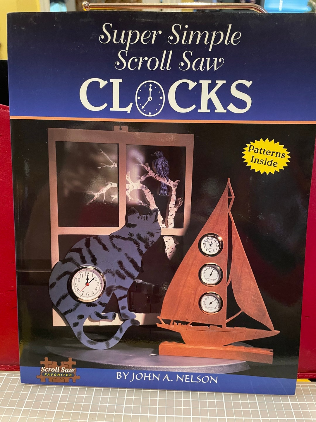 Super Simple Scroll Saw Clocks by John A. Nelson How to Guide Etsy