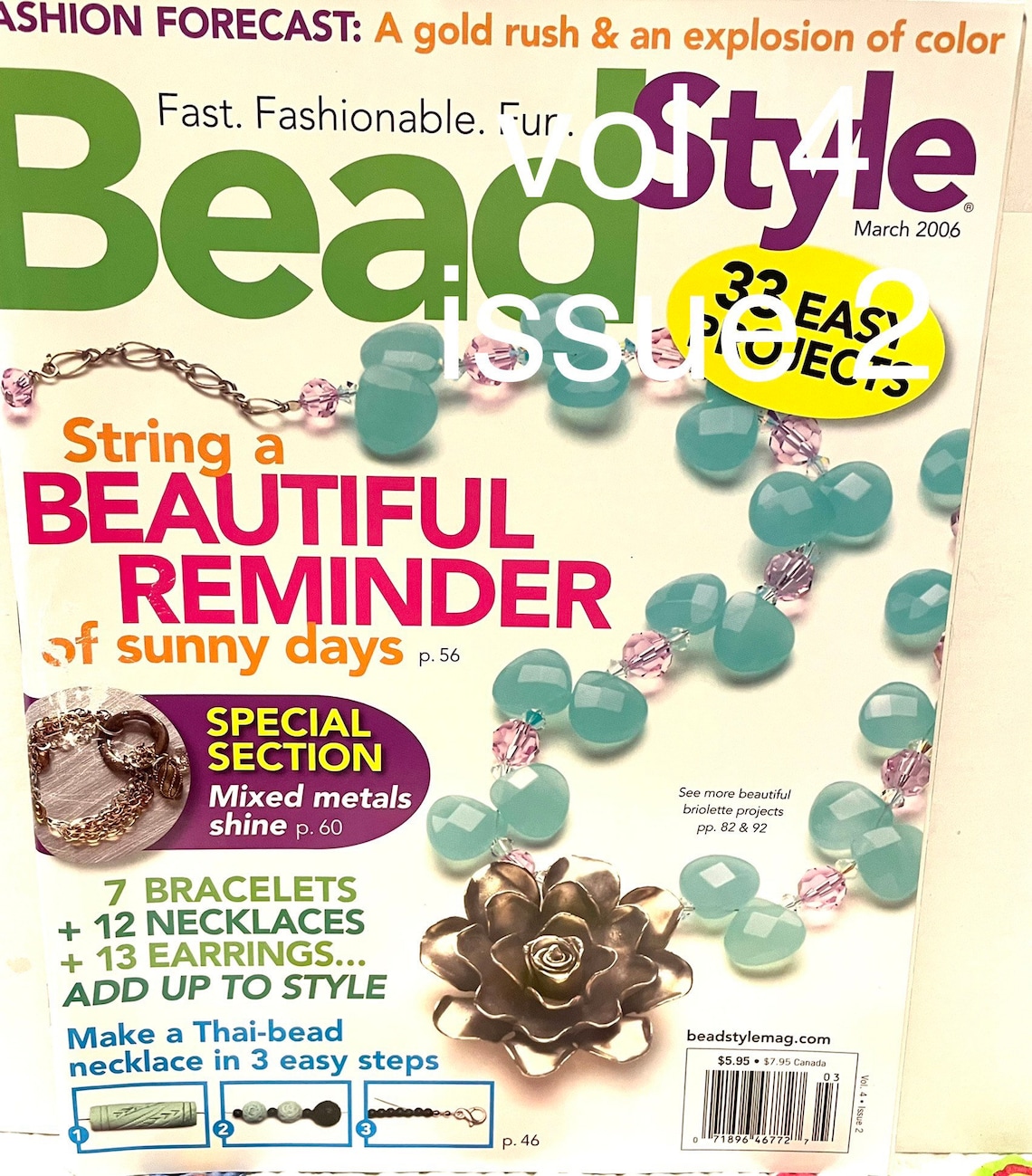 Bead style Magazine Back issues Etsy