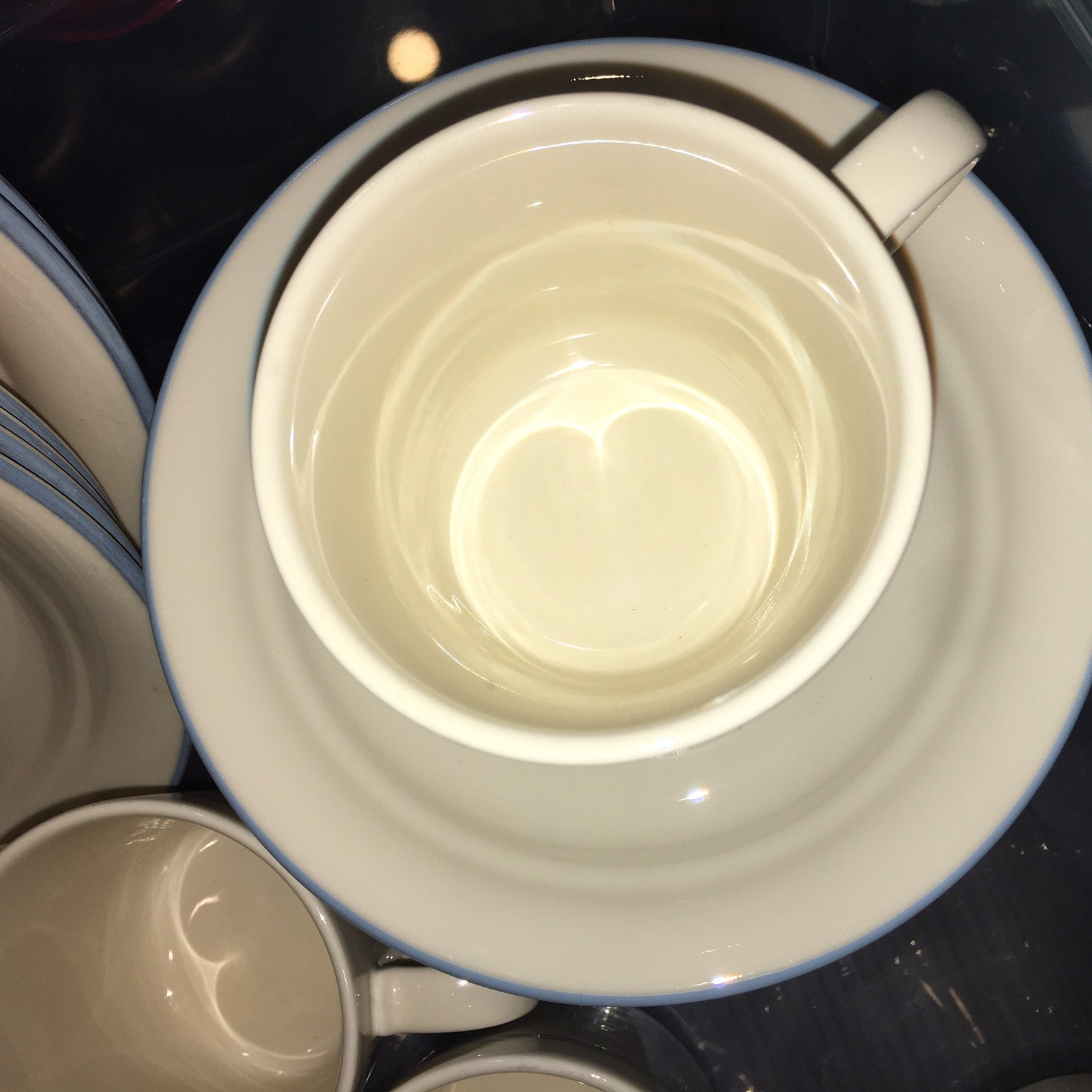 Corelle Symphony Cup & Saucer Set/4 Etsy