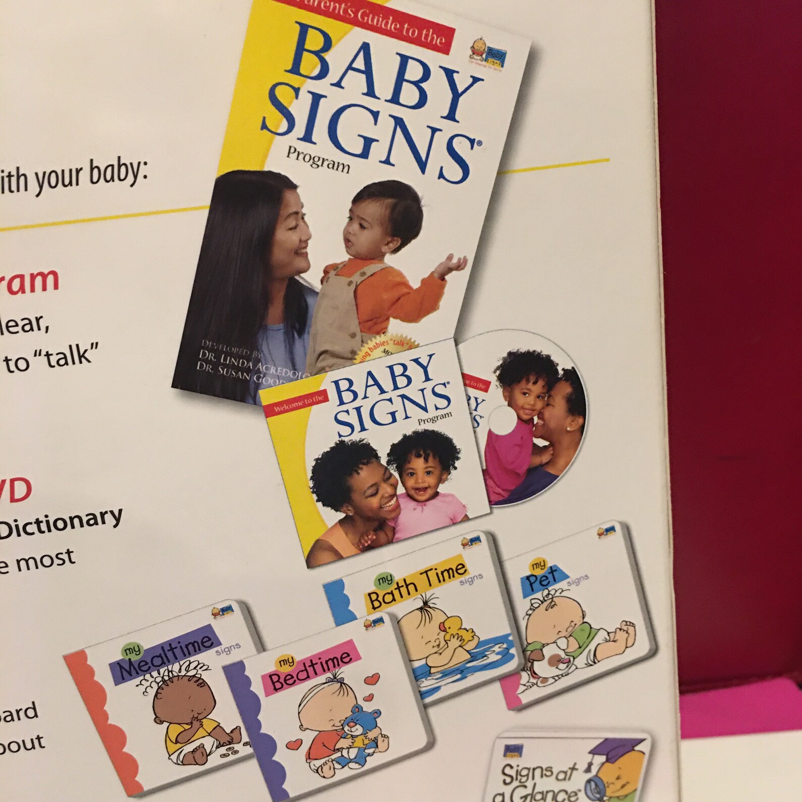 Baby Signs Kit teaching Babies Sign Language Etsy