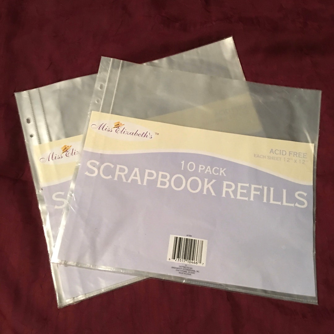 Scrapbook / Album Refills Etsy