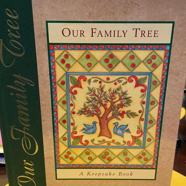 Family Tree Book Template Etsy