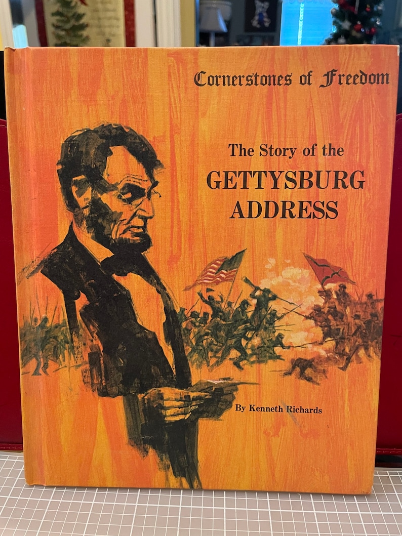 The Story of the Gettysburg Address by Richards. Etsy