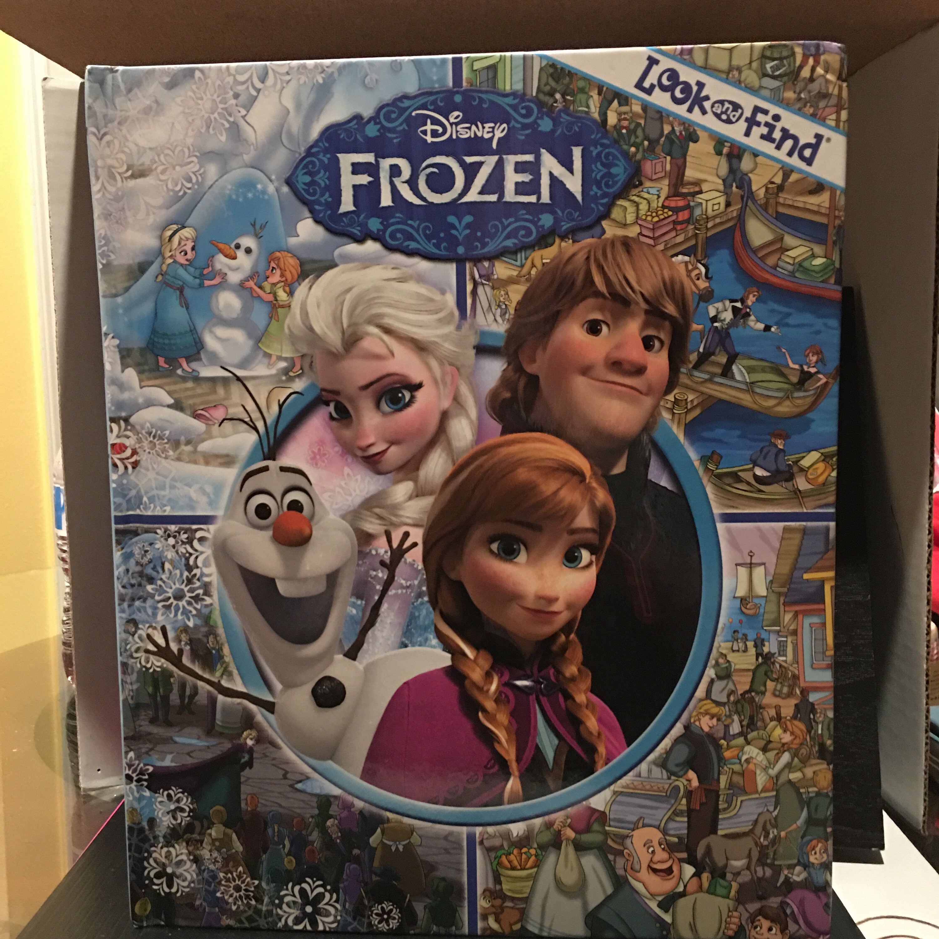 Disney Frozen Look & Find Hidden Objects Book Etsy