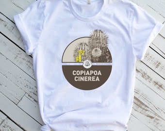Pokeball Copiapoa Cinerea Cactus T-shirt