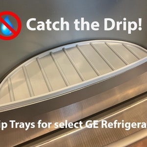 GE Drip Tray For Refrigerator | GE Fridge Tray | Drip Plate | GE Profile | Water Drip Catcher | Water Dispenser Tray