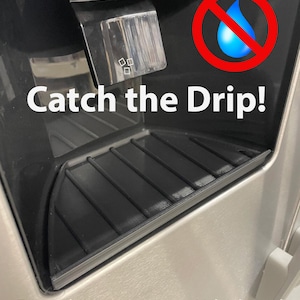 Kenmore Whirlpool, LG & FrigidAire  Drip Trays | Fridge Tray | Drip Plate | Drip Tray | Water Drip Catcher