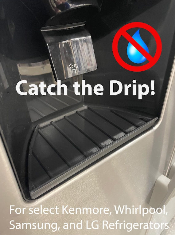 Whirlpool, Kenmore, LG & FrigidAire  Drip Trays | Fridge Tray | Drip Plate | Drip Tray | Water Drip Catcher