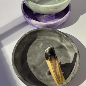 Palo Santo Holder Palo Santo Burner Palo Santo Holder gypsum, Cone Incense Burner, Meditation Gift, Yogi Gift, Incense Holder, plaster decor