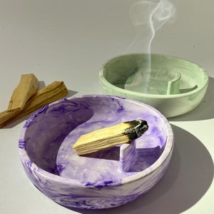 Palo Santo Holder Palo Santo Burner Palo Santo Holder gypsum, Cone Incense Burner, Meditation Gift, Yogi Gift, Incense Holder, plaster decor