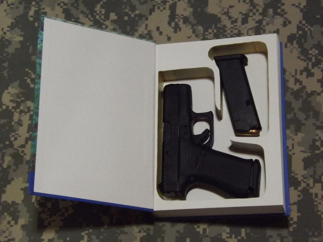 Ccs, the Herbal Drugstore, Concealed Carry Slim Hollow Book Safe Etsy