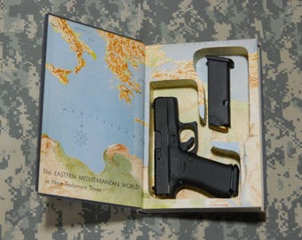 ccs, The Interpreter's Bible-Volume 10, concealed carry slim, hollow book safe