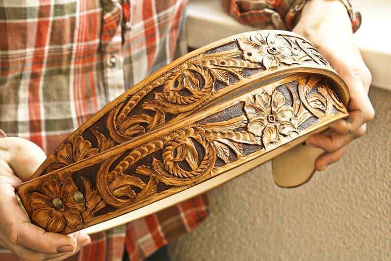 tooled leather men/'s leather belt leather belt leather belt women tooled leather belt carved leather belt belt leather tooled belt