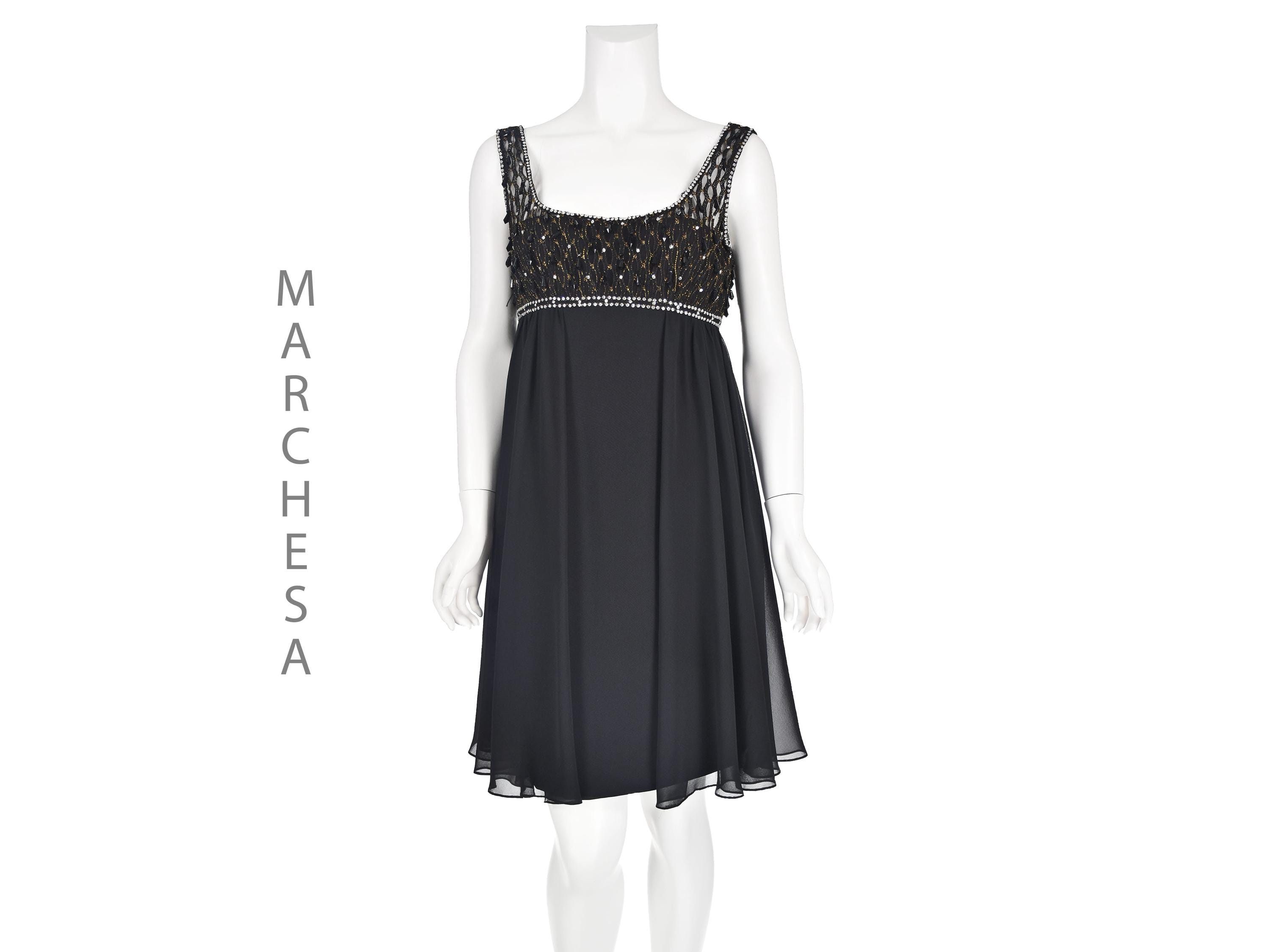 Marchesa Notte♦花柄 刺繍 チュール ロングドレス 送関込 Marchesa Notte Gowns